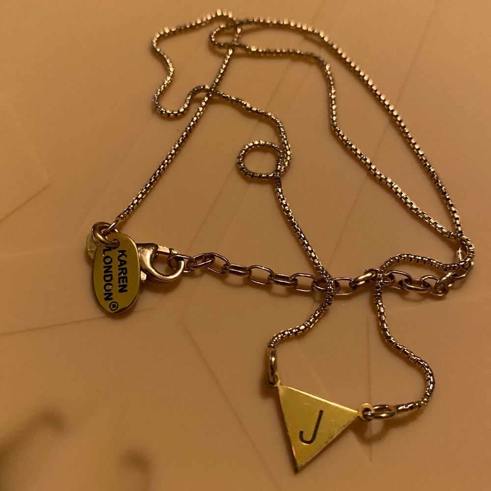 Karen London J Necklace
